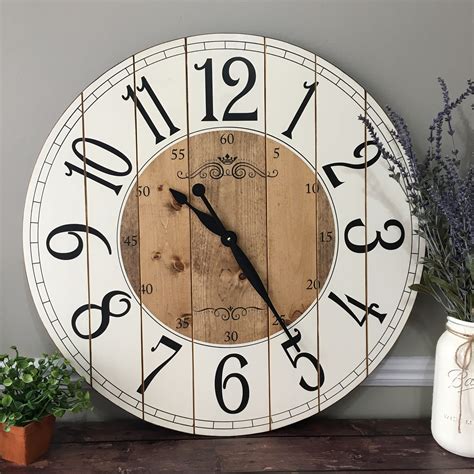 Farmhouse Wall Clock 